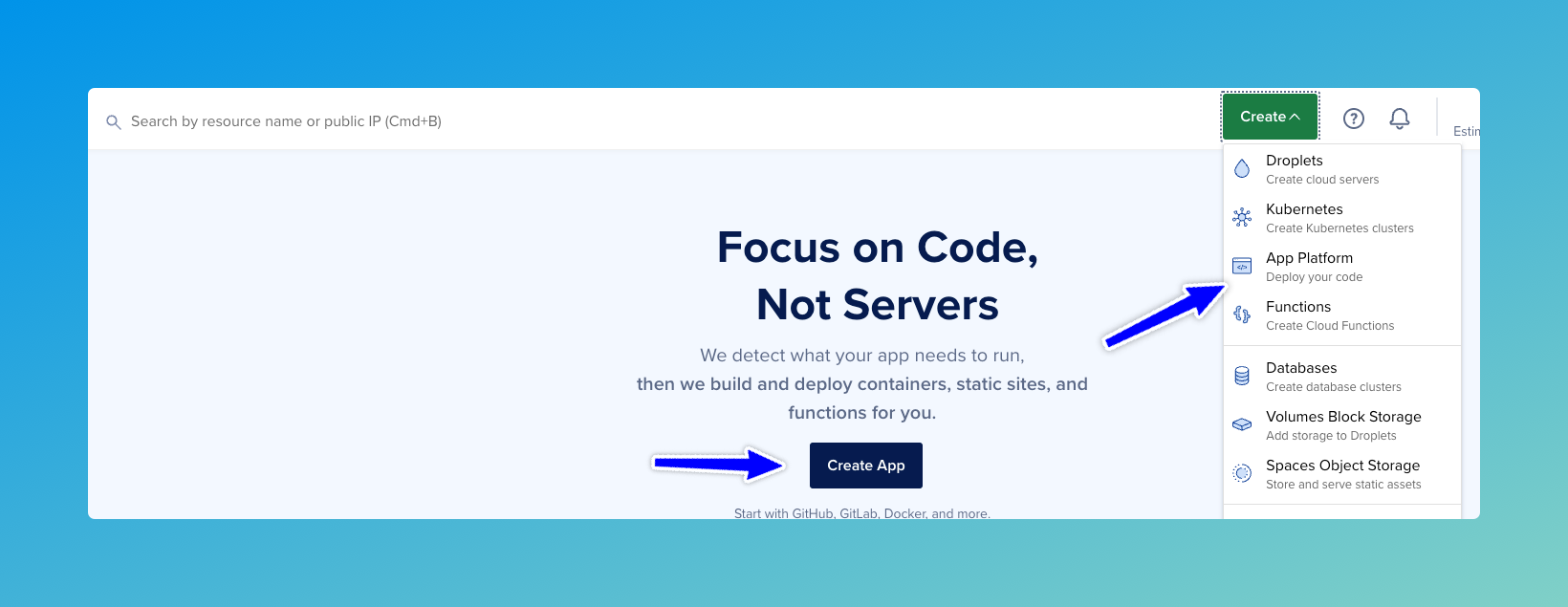 Create App Create App
