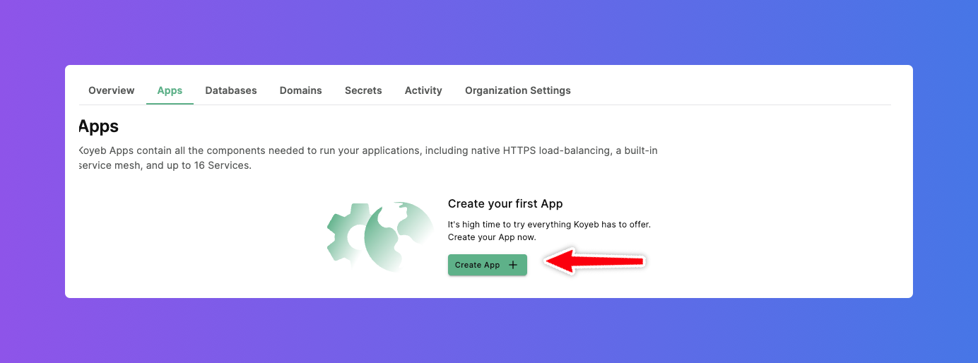 Create App Create App