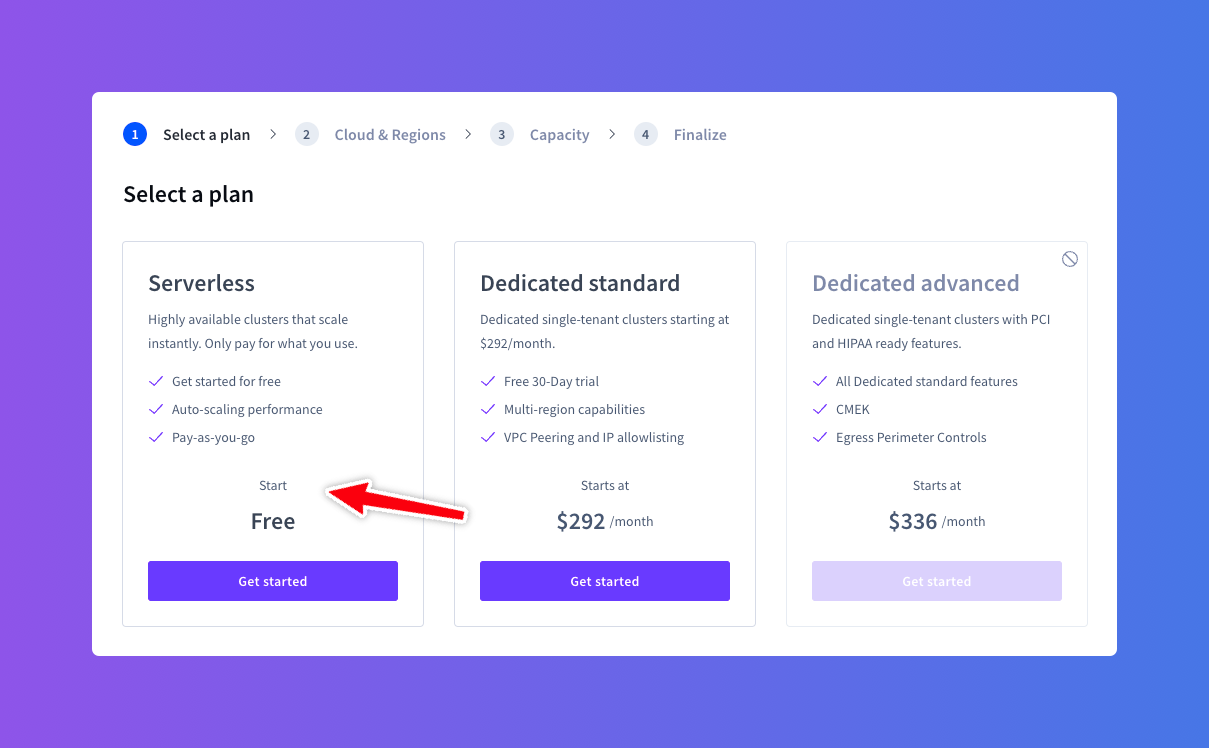 Select a Plan Select a Plan